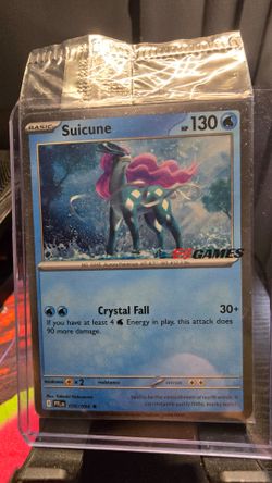 Pokemon Suicune 026/094 EB Games Exclusive Stamped Promo Card Phantasmal Flames Sealed