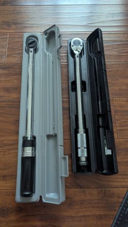 1/2"  Torque Wrenches with Cases