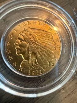 USA 2½ dollars, Indian Head · 1911
