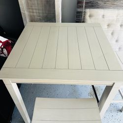 High Table & 4 Stools 