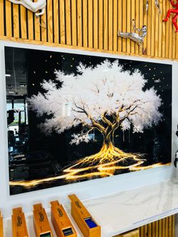 Cuadro árbol en acrílico 60” x 40”