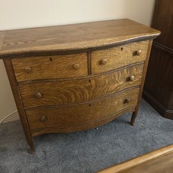Antique oak dresser