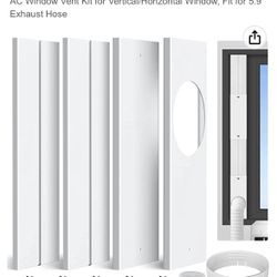 Portable AC ….portable Air Conditioner Window Kit 