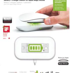 Mobee Magic Mouse Wireless Charger (includes Apple Magic Mouse)