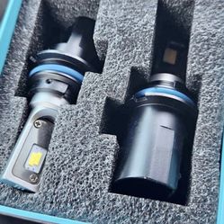 LED Headlight 9007 Hi/low Beams 130W 13000LM 6000K XENON White Bulbs x2