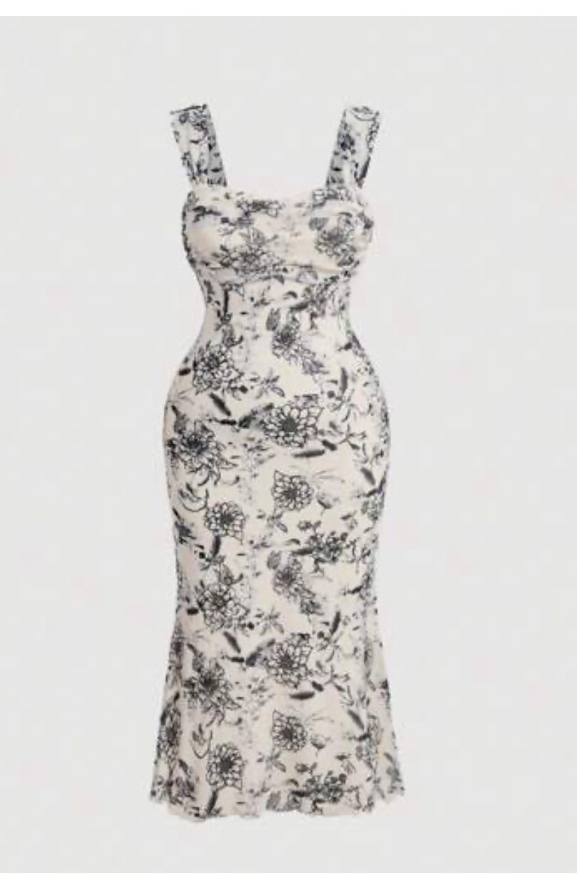 SHEIN Curve Bodycon MIDI Dress Size 3X