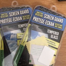 Two Iphone 6 Plus, 7 Plus & 8 Plus Screen Protectors