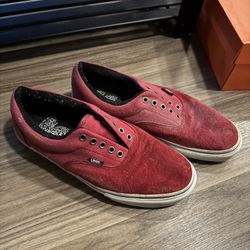Classic Red Vans (No laces)