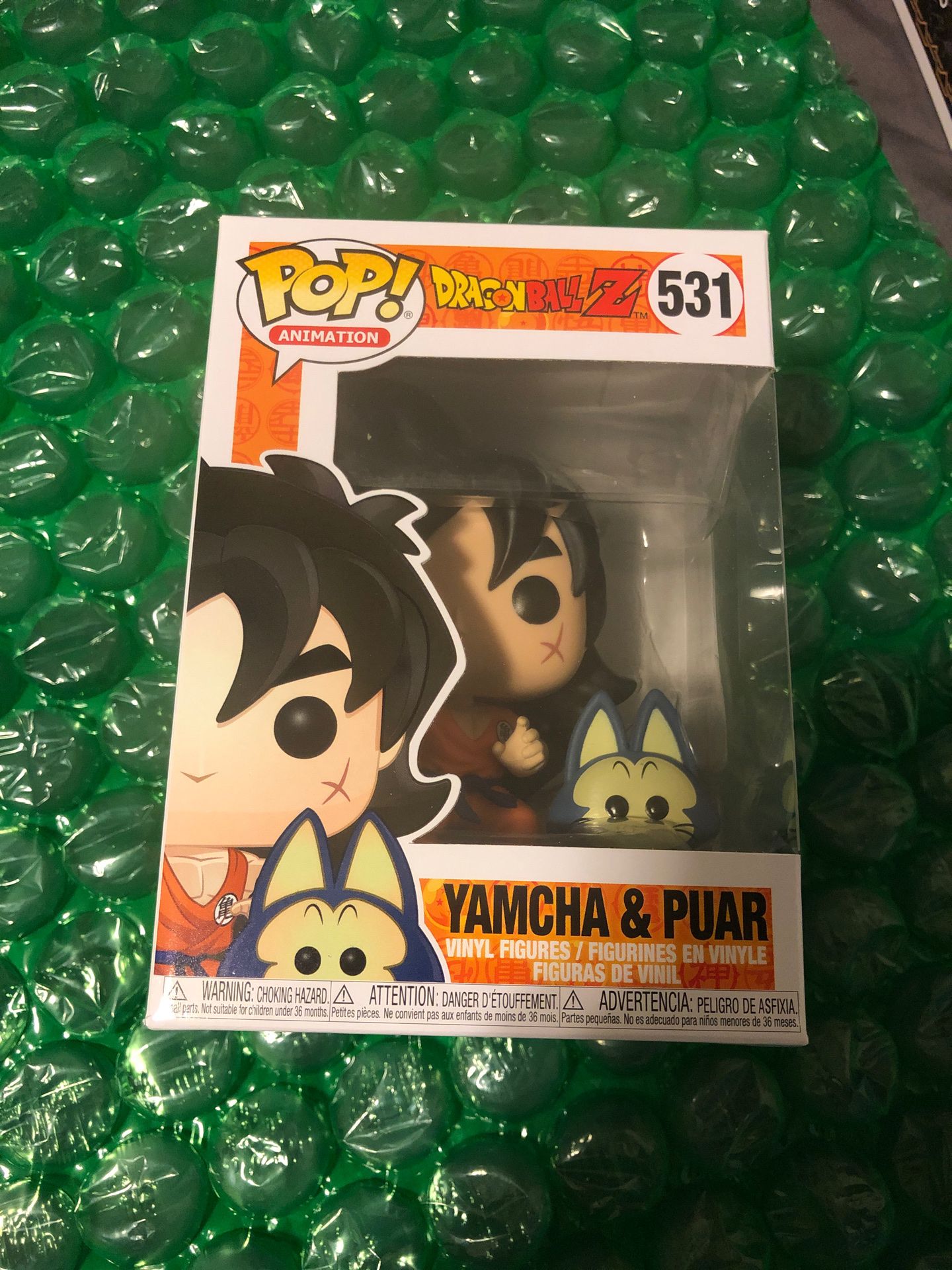 Yamcha & Puar dragon ball z funko pop