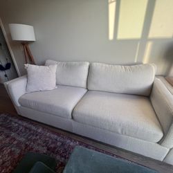 Cream Couch 90 Long 38 Wide 