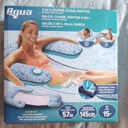 3 In 1 Lounge, Chair, Swimming Drifter 
