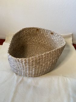 Round Boho Storage Basket