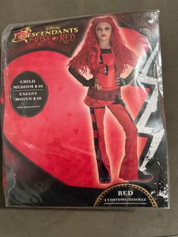 Disney Descendants Rise of Red Costume – Child Medium 8–10