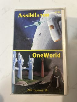 Metagaming Micro games 14 Annihilation One World