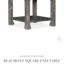 Beaumont High Quality Wooden Square End Table 