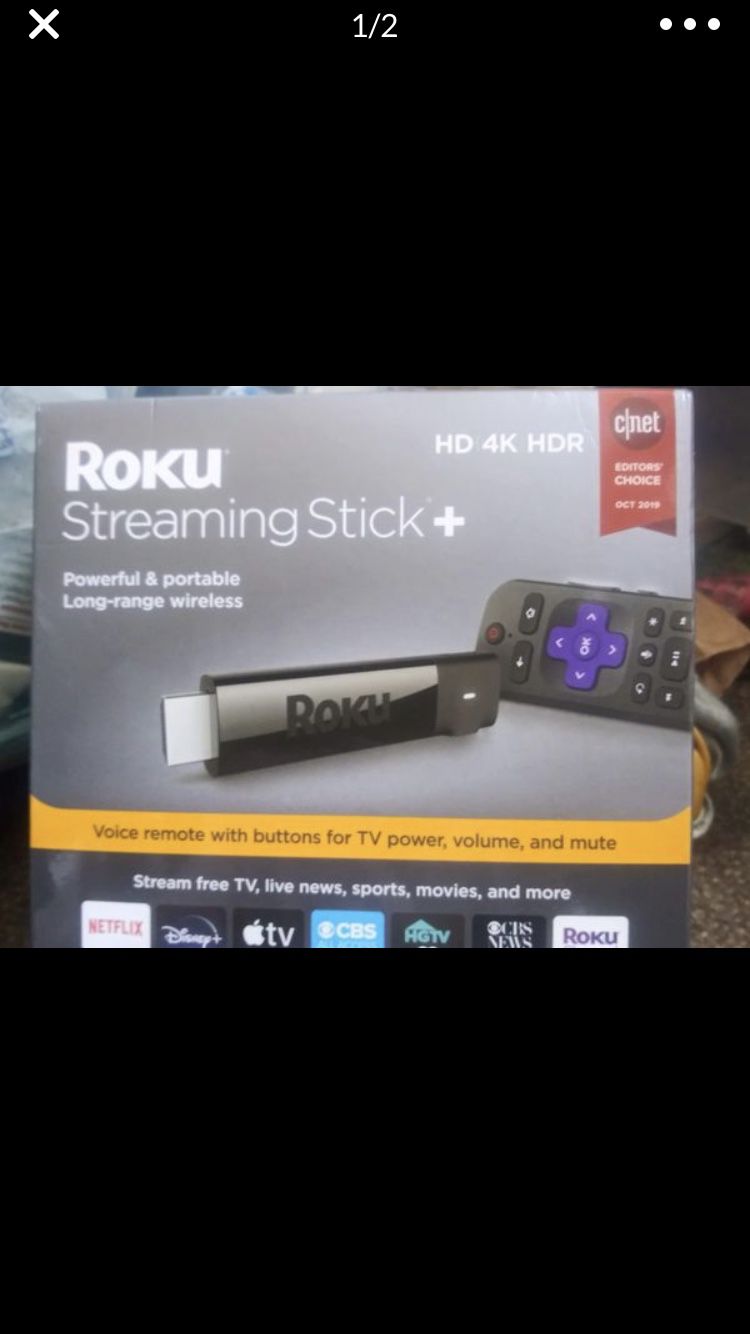 Roku streaming stick plus