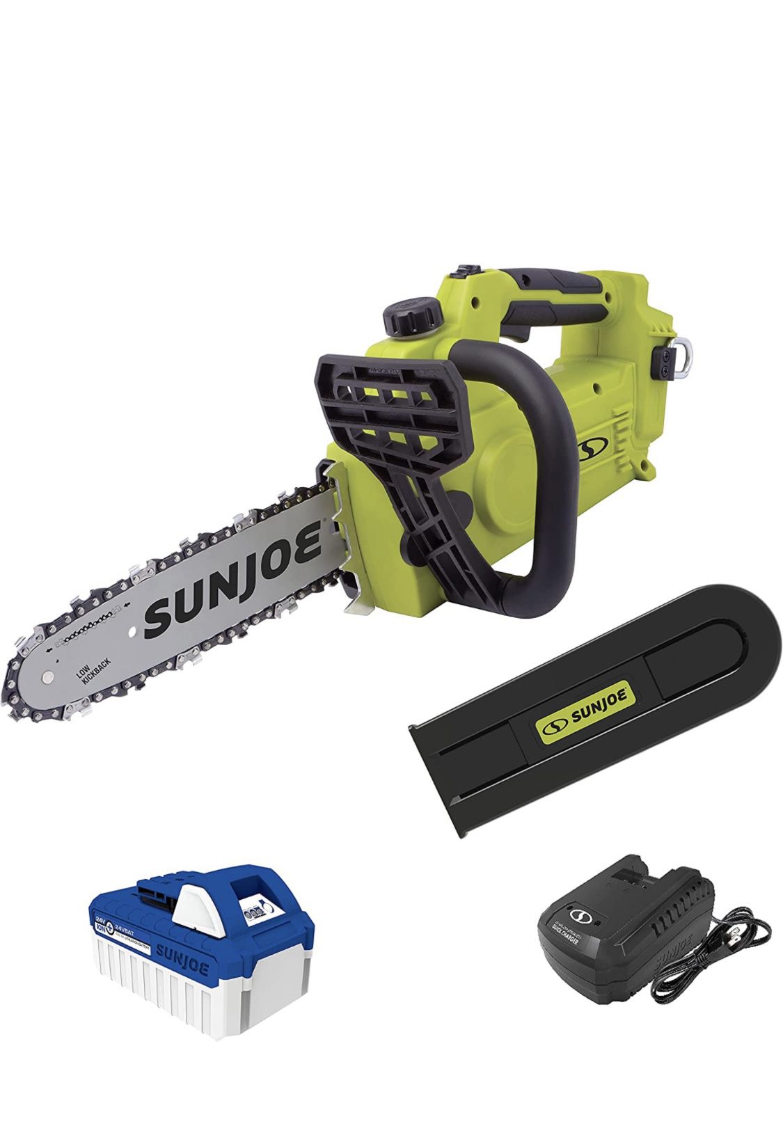 Sun Joe Sunjoe 24V-10CS 24V IONMAx 10 " Cordless Chainsaw  Chain Saw Kit