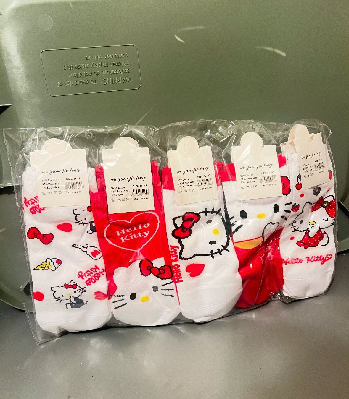 Hello Kitty Socks 12pcs 