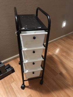 Rolling Cart Drawer Organizer