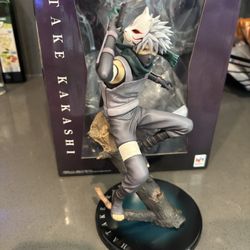 Megahouse GEM Kakashi Hatake Anbu Authentic Statue Great Condition