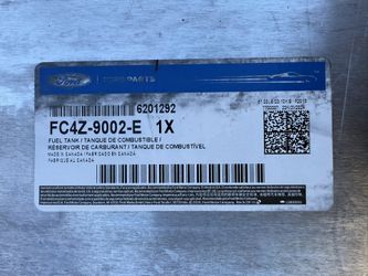Tank Fuel Diesel 65 Gall OEM Ford Aluminum