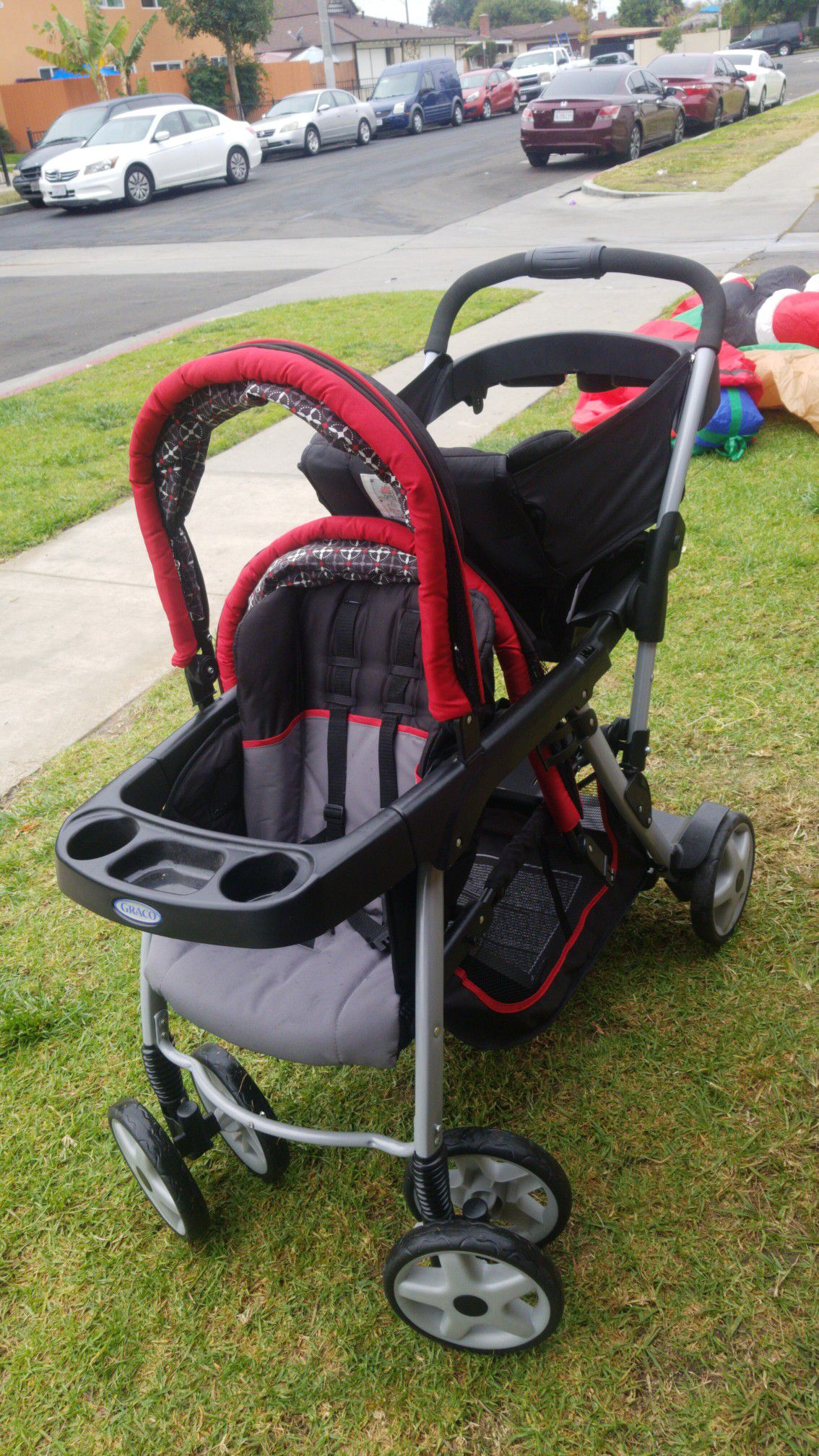 stroller double. carreola doble , olmost new. new nueva