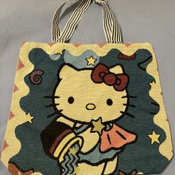 Brand New Hello Kitty  Large Canvas bag