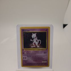 Pokemon Card  Mewtwo
