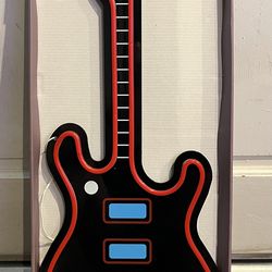 Guitar 25 in Neon Wall Light Indoors usb
