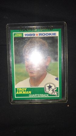 Troy airman rookie card