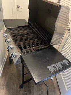 Thermos 4-Burner Propane Gas Grill with Cover