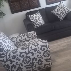 Three piece-living room set like new