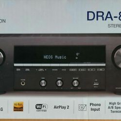 Denon DRA-800H 2-Channel Stereo Network Receiver for Home Theater | Hi-Fi Amplification | Connects to All Audio Sources | Latest HDCP 2.3 Processing