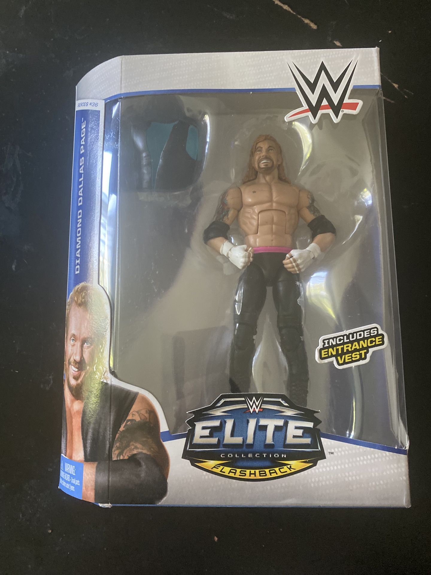 WWE WCW DDP Diamond Dallas Page Elite Series 36 Figure Wrestling Flashback