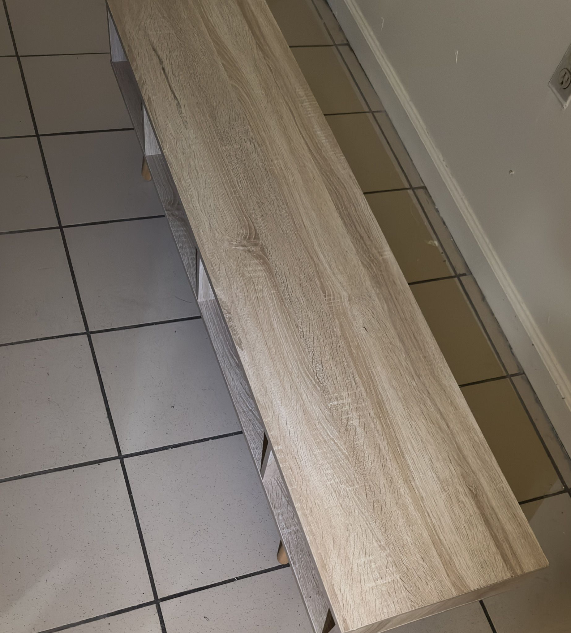 Light Wood TV Stand