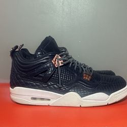 Size 11.5 - Air Jordan 4 Retro Premium Obsidian