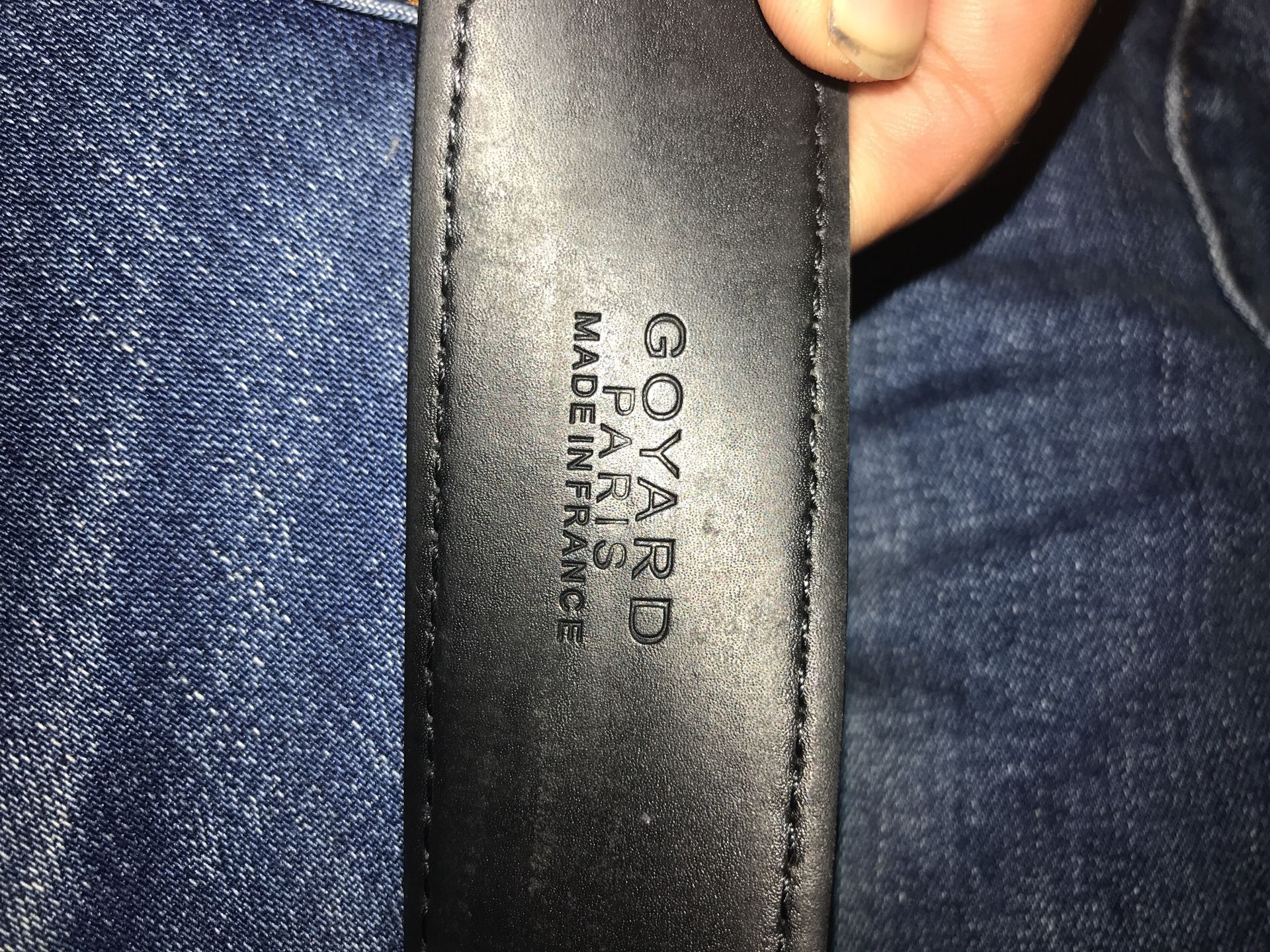 Blue Goyard Belt (BRAND NEW) with receipt for Sale in South San Francisco,  CA - OfferUp