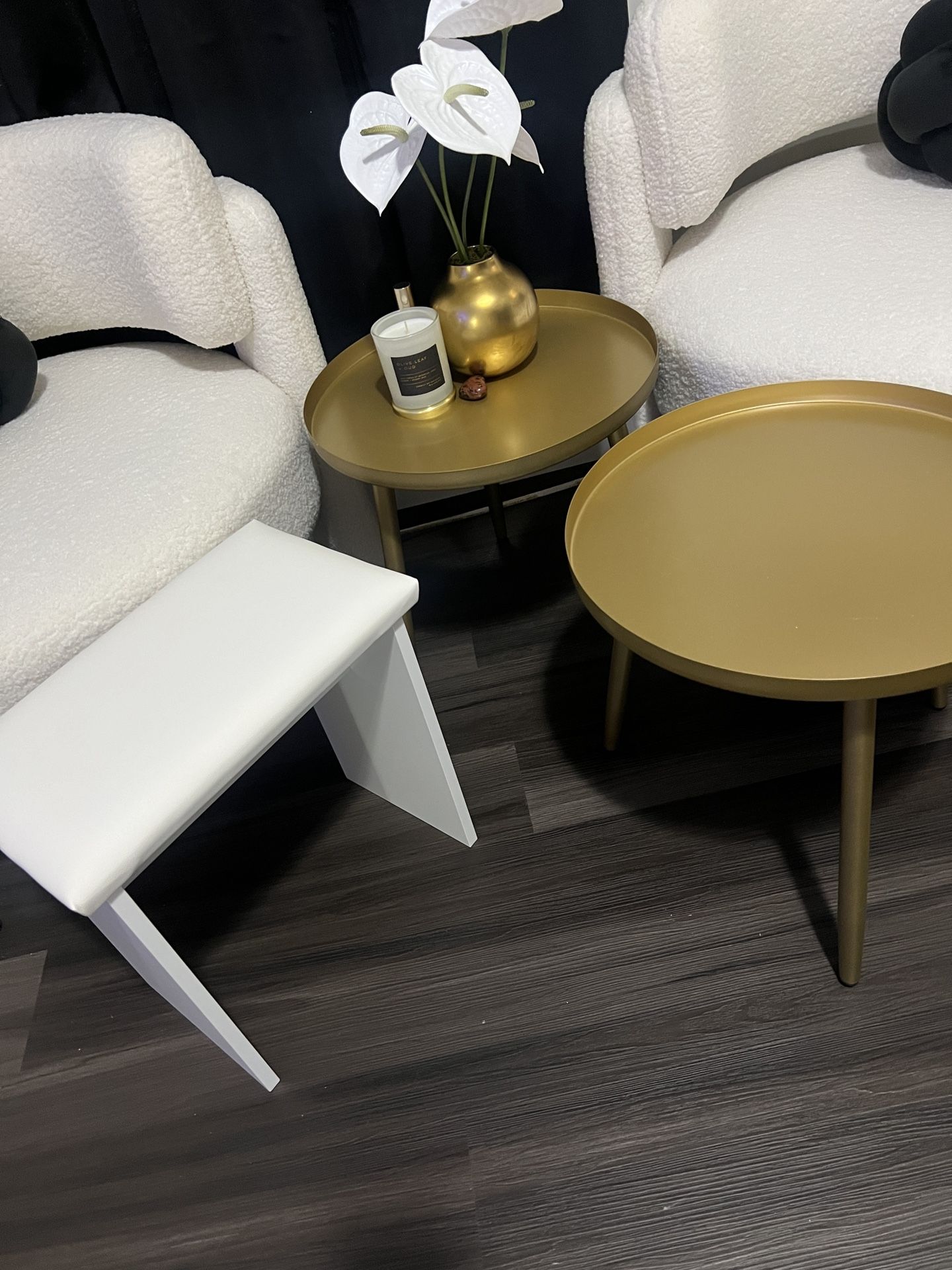 2 Tables And Stool