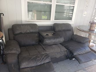 Sofa Doble Silla Y Poner Vasos 