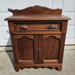 Antique Eastlake Washstand 