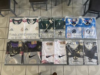Soccer Jersey Bundle – Real Madrid, Cruz Azul & More
