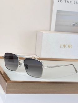 Dior BlackSuit S17U Sunglasses NEW Authentic - Made in Italy-Silver Frame