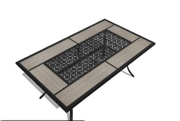 Elliot creek rectangle outdoor dining table discount