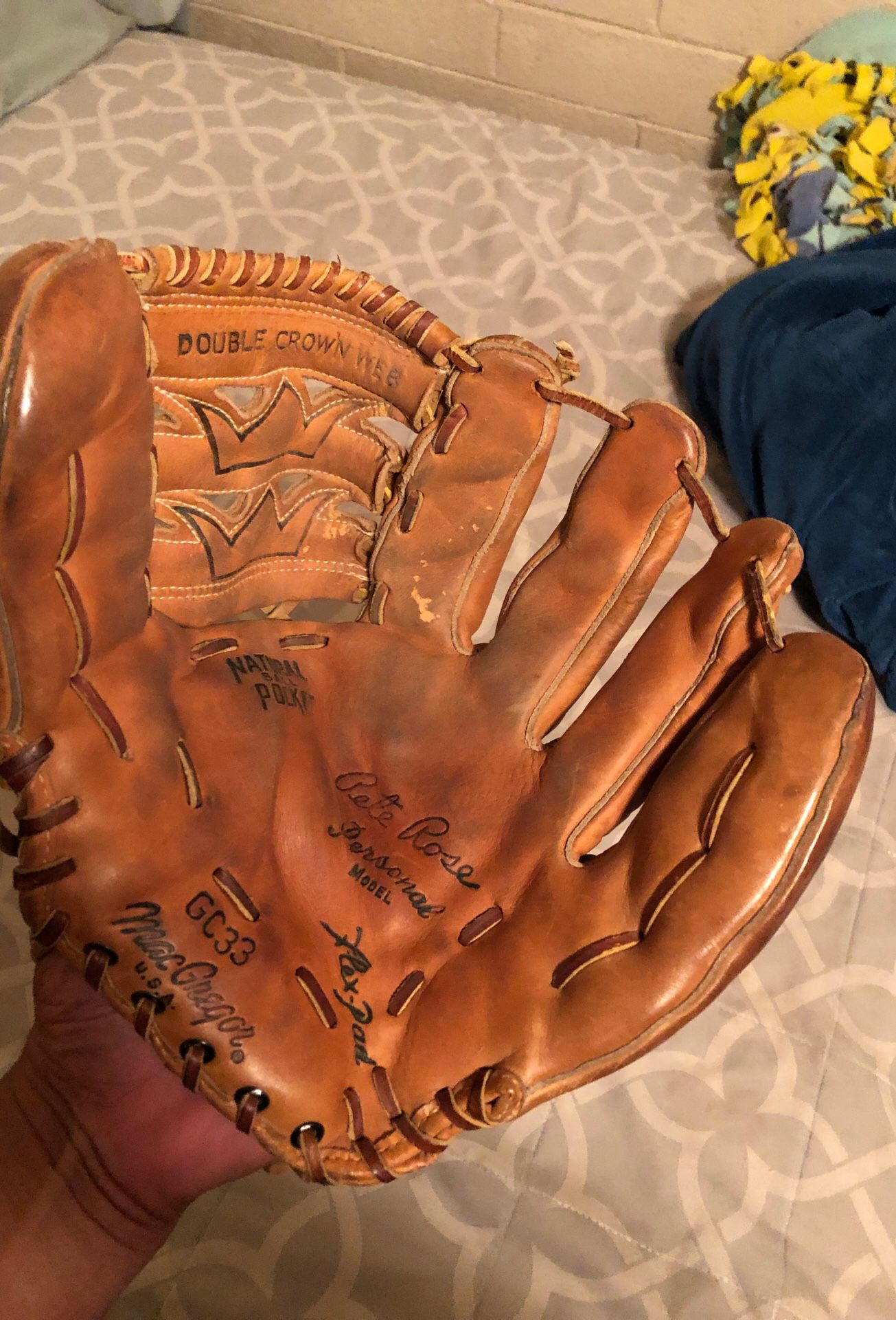 Macgregor Pete rose baseball glove