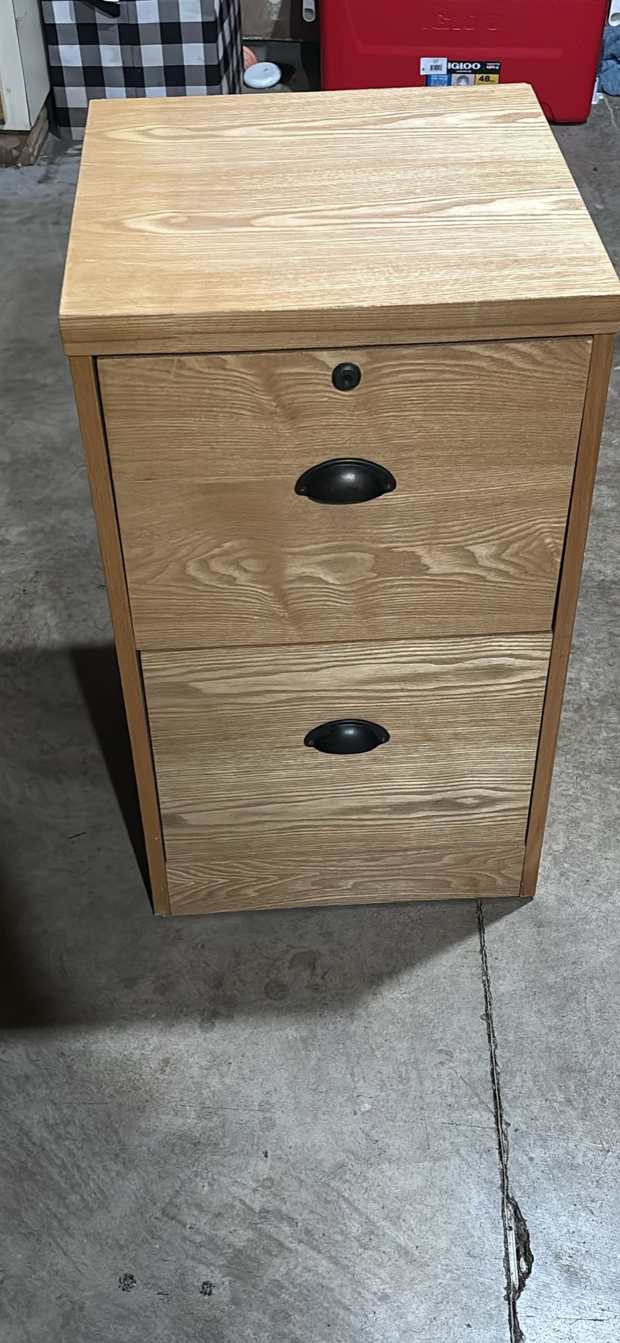 Wooden Filing Cabinet