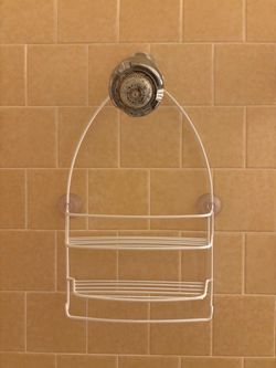 Over the Shower Head Caddy (white)