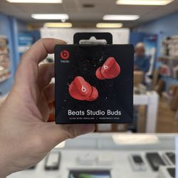 Beats By Dr. Dre Beats Studio Buds A2512 Red Noise Cancelling Wireless Earbuds