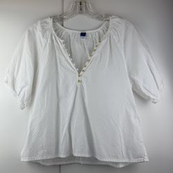 Old Navy White Blouse