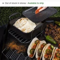Blackstone 5pc Taco Kit Grill Cookware Set Orange