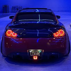 G37 Coupe Custom Halo Taillights